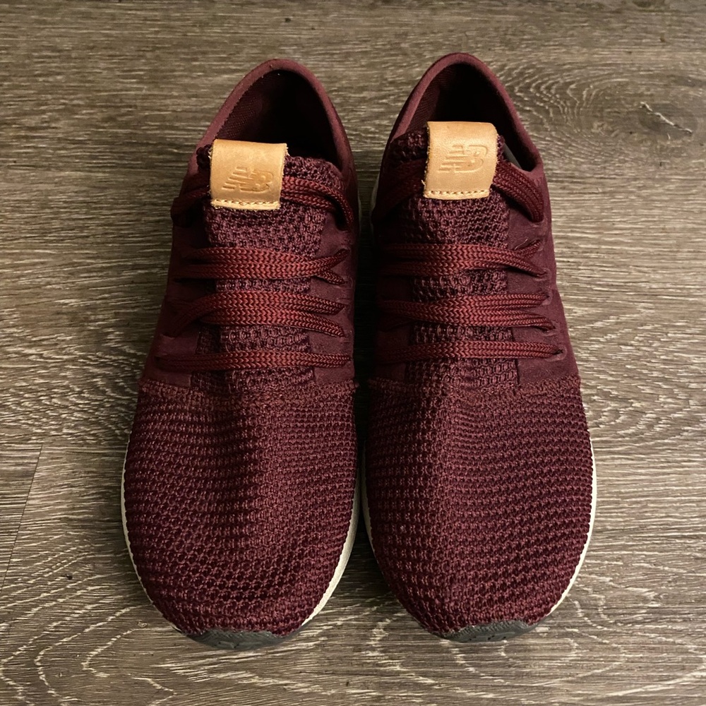 New Balance Burgundy Athletic Shoes